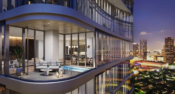 The mixed-use development