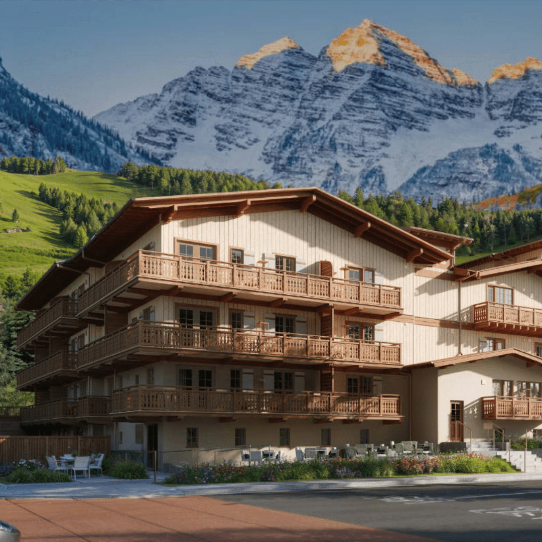 A 59-room luxury mountain hotel